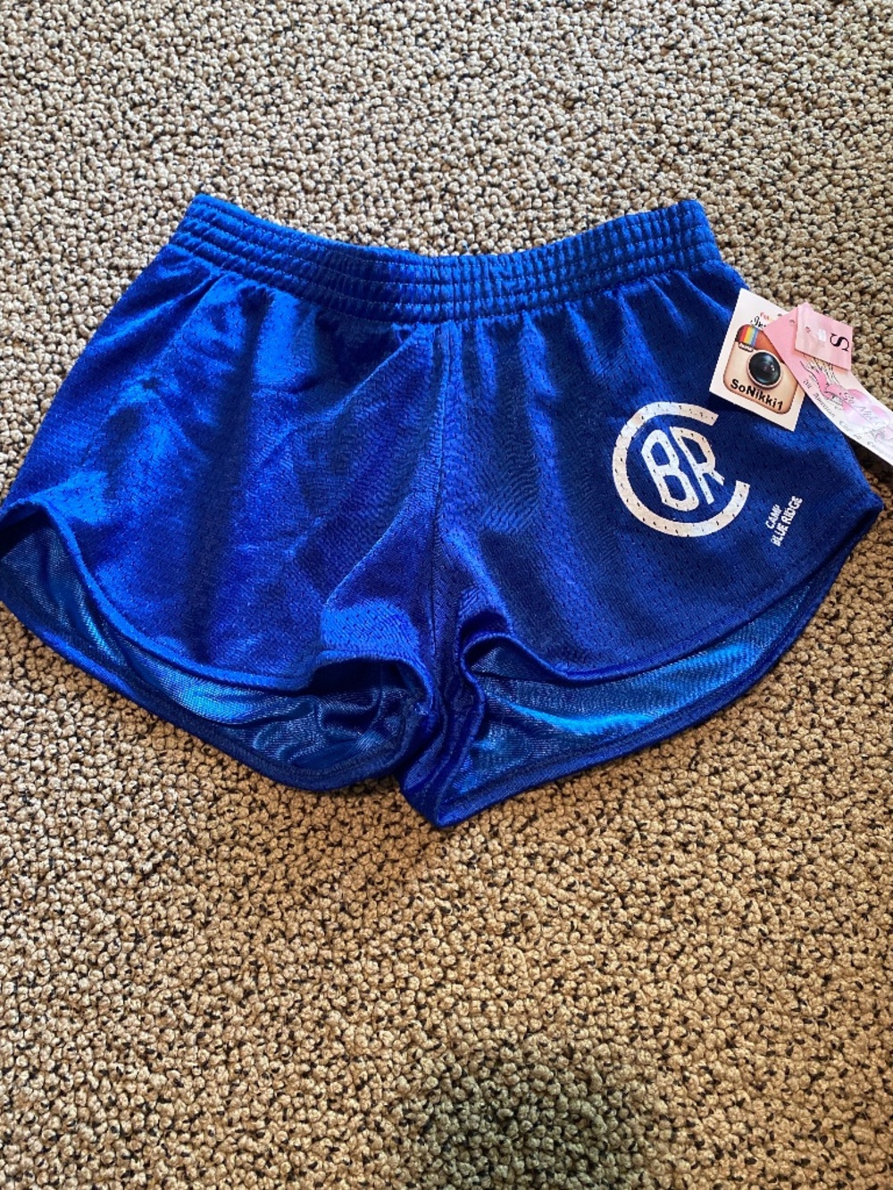 NWT Camp Blue Ridge Mesh Shorts Size Small